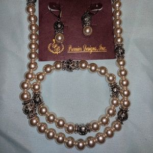 Pearl Jewelry Set